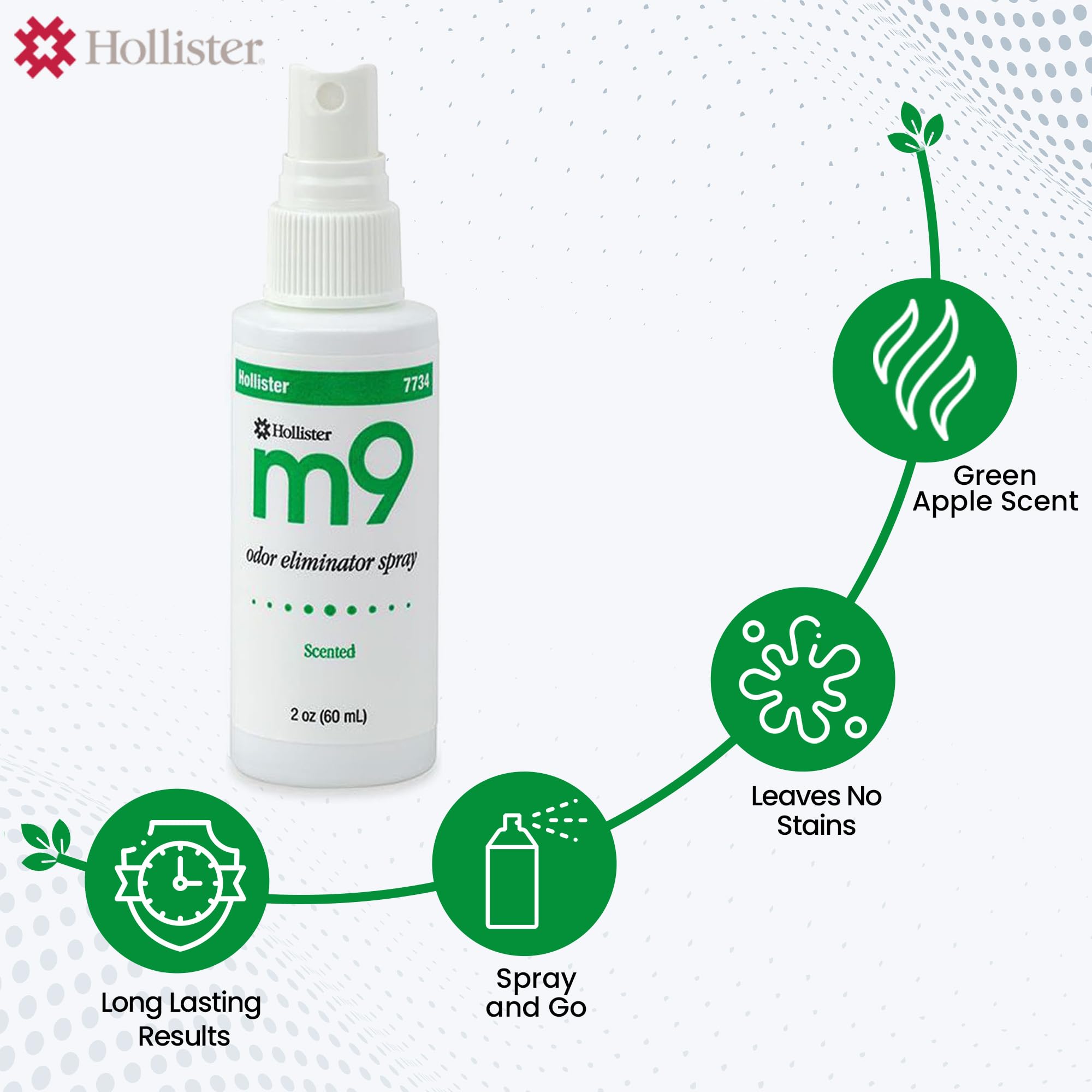 Amazon.com: Hollister M9 Deodorizer 2 oz. 7734, 12 Ct : Health